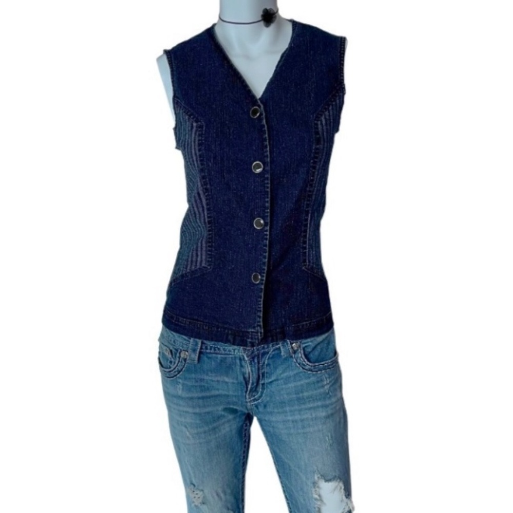 Gina B Heidemann Vintage Denim Vest